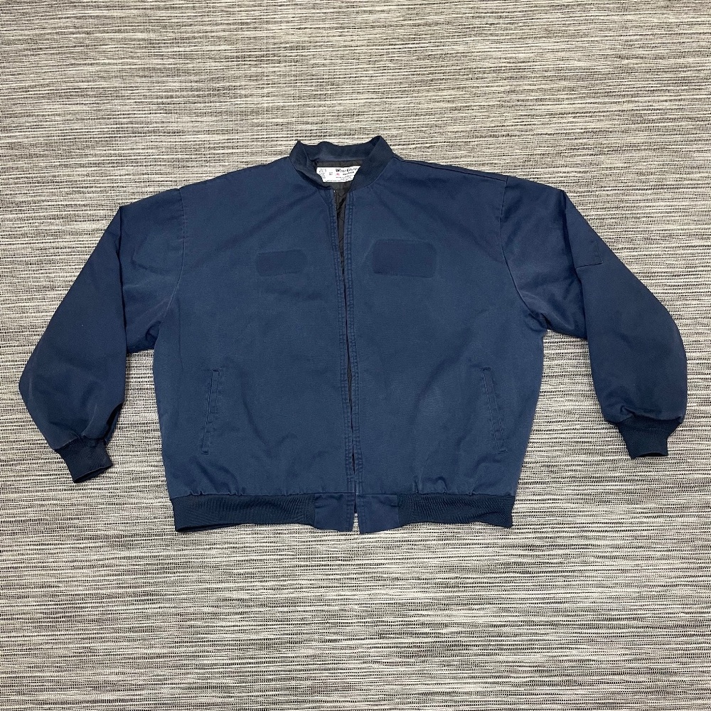 Vintage Navy Blue WearGuard Workwear Jacket